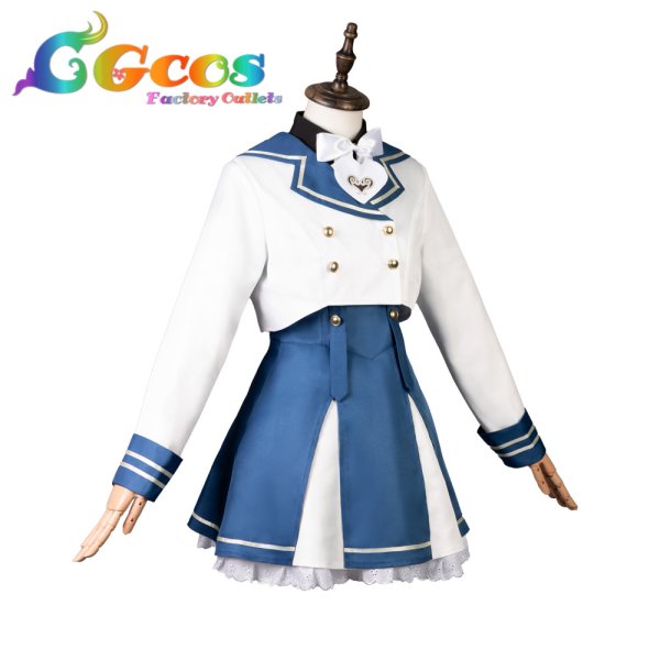 画像2: バーチャルYouTuber　Vtuber　 ぶいすぽっ！　 VSPO!　英リサ　制服衣装　コスプレ衣装 (2)