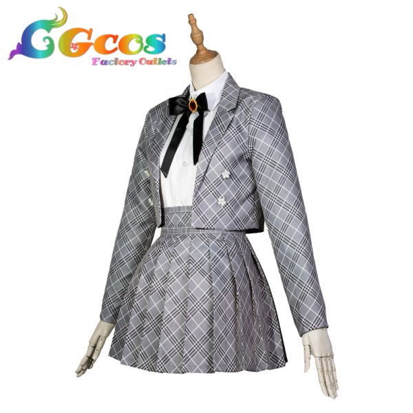 画像2: バーチャルYouTuber　Vtuber　ぶいすぽっ！　 Vspo！　蝶屋はなび　制服衣装　コスプレ衣装 (2)