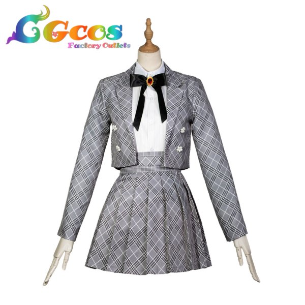 画像1: バーチャルYouTuber　Vtuber　ぶいすぽっ！　 Vspo！　蝶屋はなび　制服衣装　コスプレ衣装 (1)