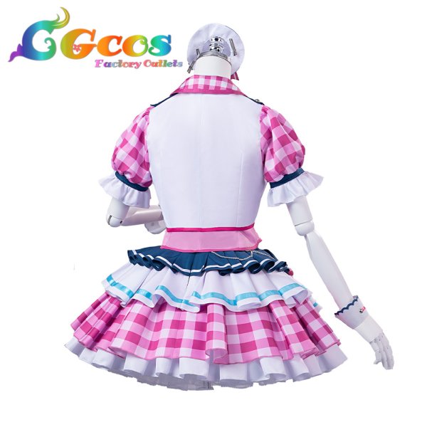 画像5: BanG Dream!（バンドリ！）　poppin'party　シーズン3衣装　牛込りみ　コスプレ衣装 (5)