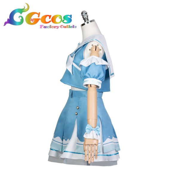 画像3: 学園アイドルマスター　学マス　学マス×ローソンコラボ　マリン風衣装　姫崎莉波　秦谷美鈴　花海佑芽　十王星南　紫雲清夏　篠澤広　有村麻央　月村手毬　花海咲季　藤田ことね　葛城リーリヤ　倉本千奈　コスプレ衣装 (3)