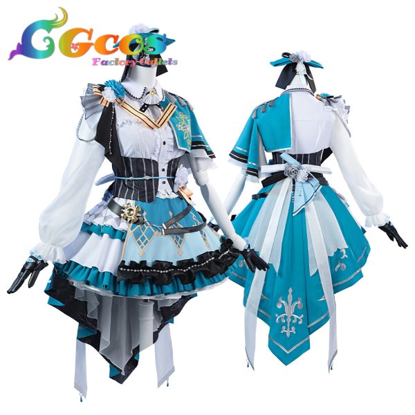 画像3: BanG Dream!（バンドリ！）　Pastel＊Palettes　守りたいからこそ　白鷺千聖　コスプレ衣装 (3)