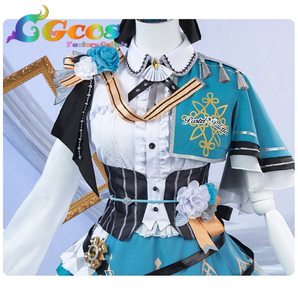 画像7: BanG Dream!（バンドリ！）　Pastel＊Palettes　守りたいからこそ　白鷺千聖　コスプレ衣装 (7)