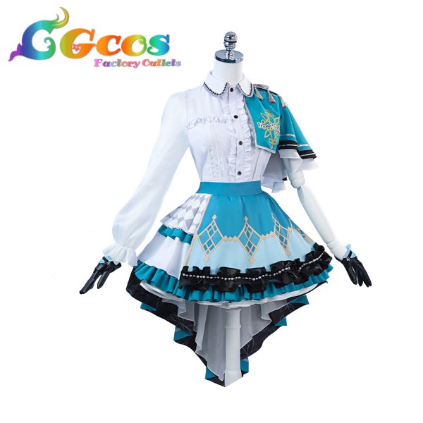 画像6: BanG Dream!（バンドリ！）　Pastel＊Palettes　守りたいからこそ　白鷺千聖　コスプレ衣装 (6)