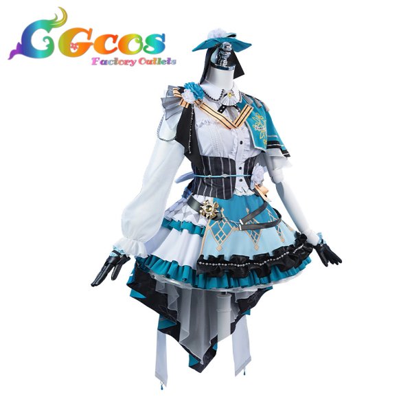 画像5: BanG Dream!（バンドリ！）　Pastel＊Palettes　守りたいからこそ　白鷺千聖　コスプレ衣装 (5)