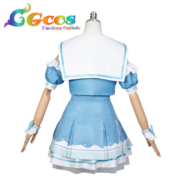 画像4: 学園アイドルマスター　学マス　学マス×ローソンコラボ　マリン風衣装　姫崎莉波　秦谷美鈴　花海佑芽　十王星南　紫雲清夏　篠澤広　有村麻央　月村手毬　花海咲季　藤田ことね　葛城リーリヤ　倉本千奈　コスプレ衣装 (4)