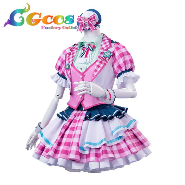 画像2: BanG Dream!（バンドリ！）　poppin'party　シーズン3衣装　牛込りみ　コスプレ衣装 (2)