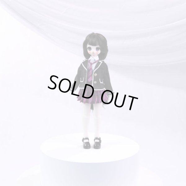 画像3: 在庫あり　ドール衣装　コスプレ　制服風　セーラー服　チェック　スカートセット　MDD対応　BJD　1/4サイズ (3)