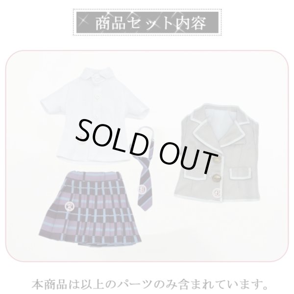 画像11: 在庫あり　ドール衣装　コスプレ　制服風　セーラー服　チェック　スカートセット　MDD対応　BJD　1/4サイズ (11)