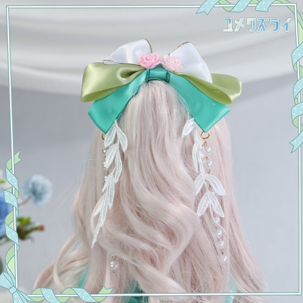 画像6: 在庫あり　BJDドール服　コスプレ　アイドル風フリルワンピースセット　ミントカラー　MDD対応 (6)