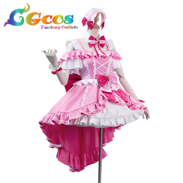 画像2: ラブライブ！×ラブライブ！サンシャイン!! POP UP STORE〜μ's×Aqours Special Collaboration〜　黒澤ダイヤ　小原鞠莉　高海千歌　松浦果南　津島善子　黒澤ルビィ　渡辺曜　桜内梨子　国木田花丸　コスプレ衣装 (2)