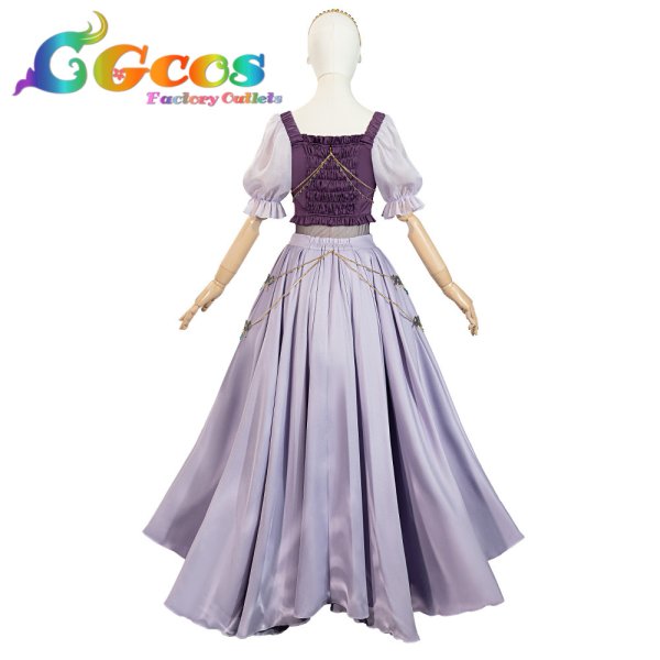 画像7: BanGDream!（バンドリ！）　Roselia　「Sei　stark」　ライブ衣装　宇田川あこ　コスプレ衣装 (7)