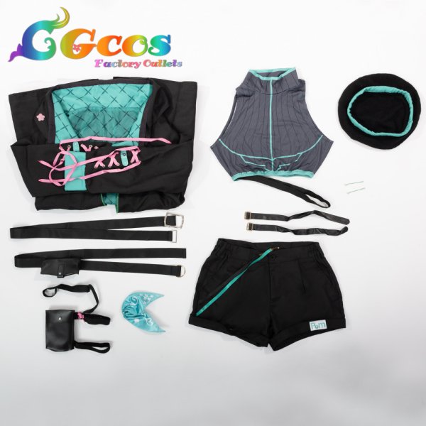 画像1: 【清倉処理】Vtuber　Pomu Rainpuff　コスプレ衣装　激安！部品不足のある在庫品限定1個！格安放題！ (1)