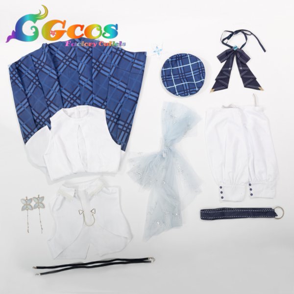 画像1: 【清倉処理】バーチャルYouTuber　VTuber　hololive 夜明けのうた　共通衣装　コスプレ衣装　激安！部品不足のある在庫品限定1個！格安放題！ (1)