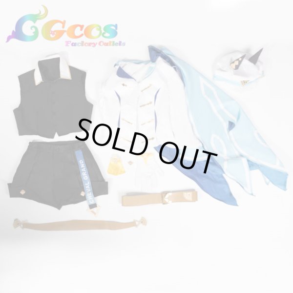 画像1: 【清倉処理】ウマ娘　シュヴァルグラン　勝負服　コスプレ衣装　激安！部品不足のある在庫品限定1個！格安放題！ (1)