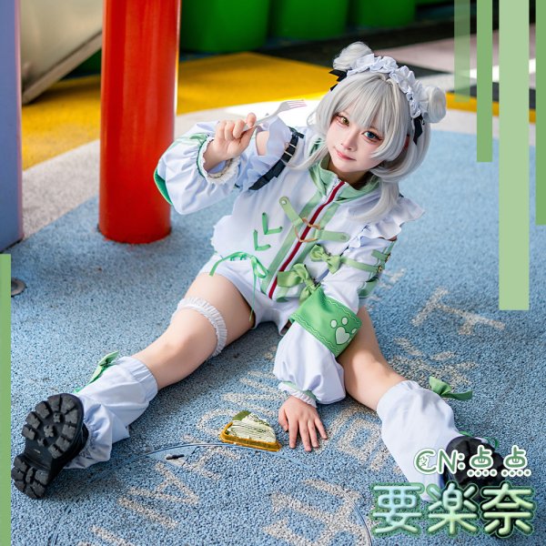 画像2: BanG Dream!（バンドリ！）　It's MyGO!!!!!　バースデー衣装　要楽奈　コスプレ衣装 (2)