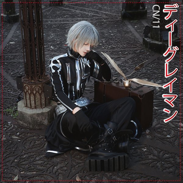 画像6: D.Gray-man　アレン・ウォーカー　Allen Walker　新教団服(2期)　コスプレ衣装 (6)