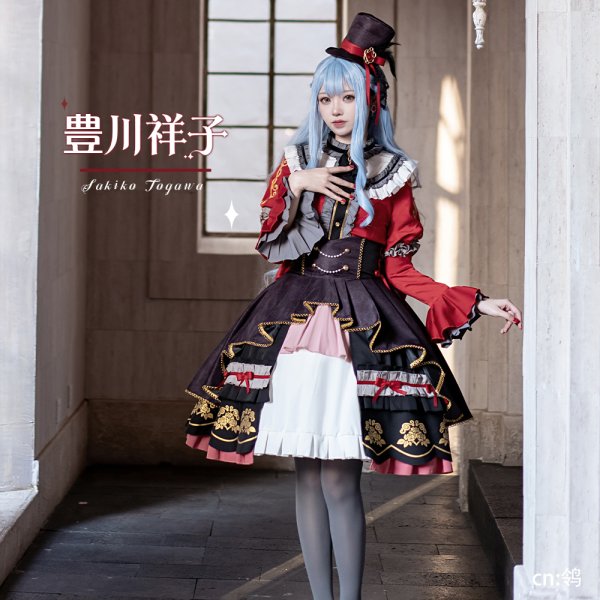 画像1: BanG　Dream!（バンドリ！）　It's　MyGO!!!!!　　ああ、ひとしずくを　高松燈　コスプレ衣装 (1)