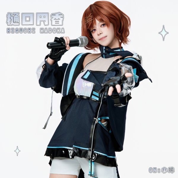 画像1: シャイニーカラーズ　シャニマス7周年衣装 レジスタンスオーダー・ネオス　コスプレ衣装 (1)
