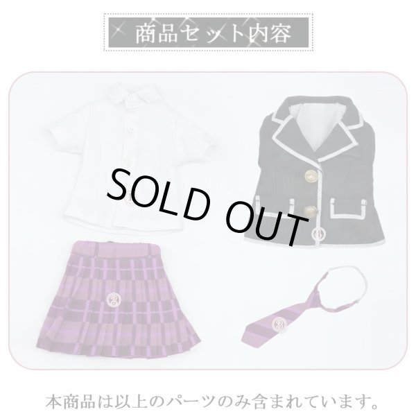 画像10: 在庫あり　ドール衣装　コスプレ　制服風　セーラー服　チェック　スカートセット　MDD対応　BJD　1/4サイズ (10)