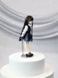 画像2: ドール衣装　コスプレ　かわいい学院風セット　セーラー襟　ネイビー×ブルーチェック　MDD対応　BJD　1/4サイズ　ハンドメイド風　上質仕立て (2)
