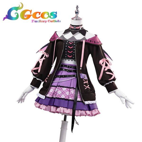 画像1: BanG Dream!　It's MyGO!!!!!　はりきりのクロ！　千早愛音　コスプレ衣装 (1)