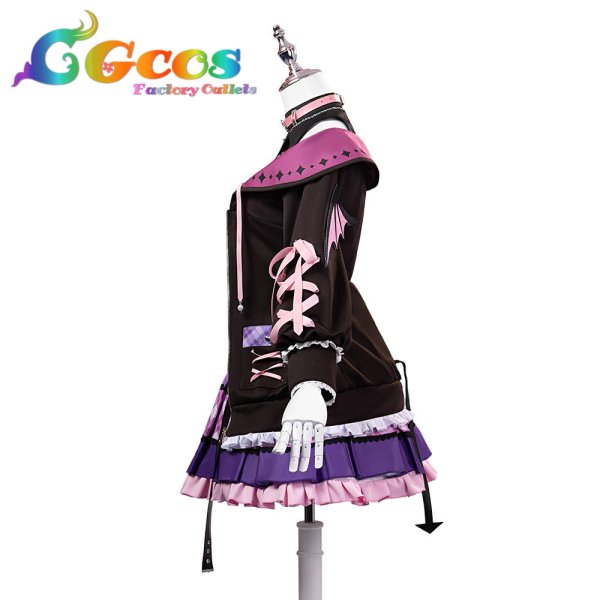 画像2: BanG Dream!　It's MyGO!!!!!　はりきりのクロ！　千早愛音　コスプレ衣装 (2)