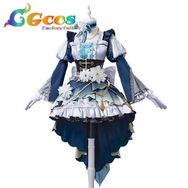 画像1: BanG Dream!（バンドリ！）　Roselia　ふたつのピース　氷川紗夜　コスプレ衣装 (1)