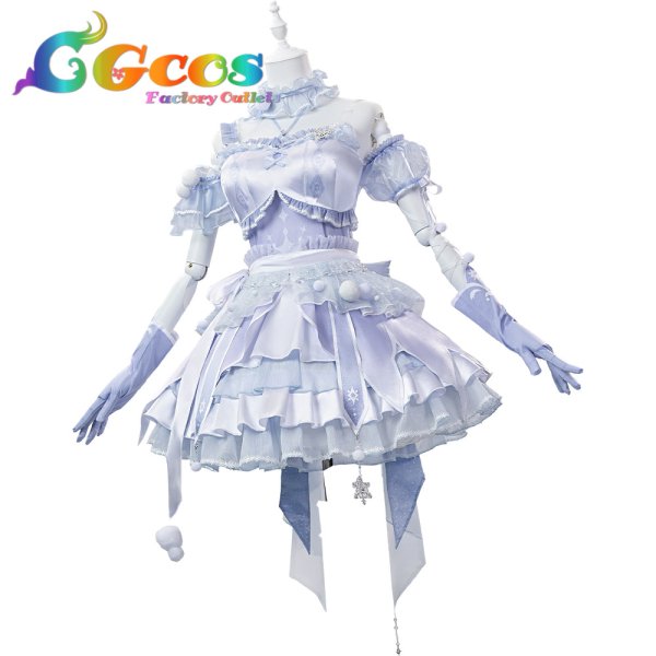 画像1: アイドルマスターシャイニーカラーズ　シャニソン　スノーフレイクスメモリアル　全員共通衣装　コスプレ衣装 (1)