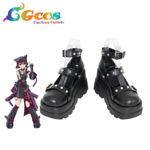 画像5: ガールズバンドクライ POP UP SHOP　井芹仁菜　コスプレ衣装　コスプレ靴/ブーツ　コスプレ衣装 (5)