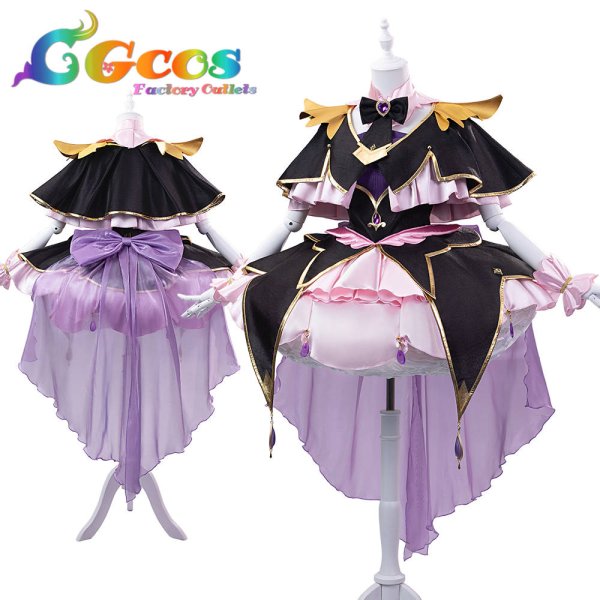 画像3: 名探偵プリキュア!　キュアアルカナ・シャドウ　森亜るるか　コスプレ衣装 (3)