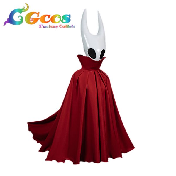 画像1: Hollow Knight: Silksong　ホロウナイト: シルクソング　ホーネット　Hollow Knight　ホロウナイト　ナイト　Knight　放浪者　コスプレ衣装  (1)