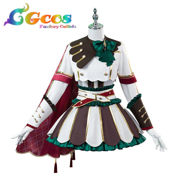 画像1: ウマ娘プリティーダービー　ウマ娘　マルシュロレーヌ　勝負服　コスプレ衣装 (1)