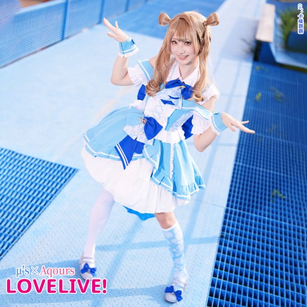 画像1: ラブライブ！×ラブライブ！サンシャイン!! POP UP STORE〜μ's×Aqours Special Collaboration〜　高坂穂乃果　絢瀬絵里　南ことり　園田海未　星空凛　西木野真姫　矢澤にこ　東條希　松浦果南　小泉花陽　コスプレ衣装 (1)