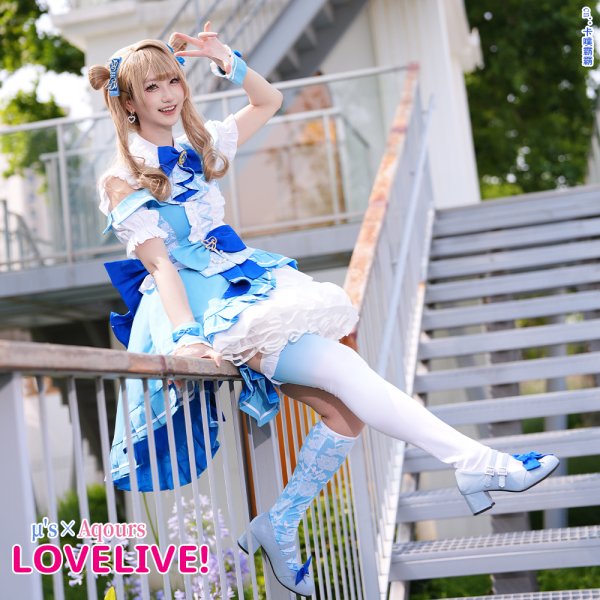 画像4: ラブライブ！×ラブライブ！サンシャイン!! POP UP STORE〜μ's×Aqours Special Collaboration〜　高坂穂乃果　絢瀬絵里　南ことり　園田海未　星空凛　西木野真姫　矢澤にこ　東條希　松浦果南　小泉花陽　コスプレ衣装 (4)