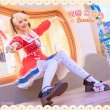 画像2: BanG Dream!（バンドリ！）　ハロー、ハッピーワールド！　エンジョイ☆プレイ　弦巻こころ　コスプレ衣装 (2)