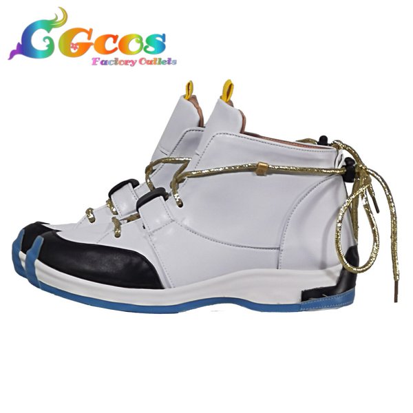 画像2: バーチャルYouTuber　コスプレ靴　VTuber　星街すいせい　スポーティー衣装　コスプレブーツ　コスプレ衣装 (2)