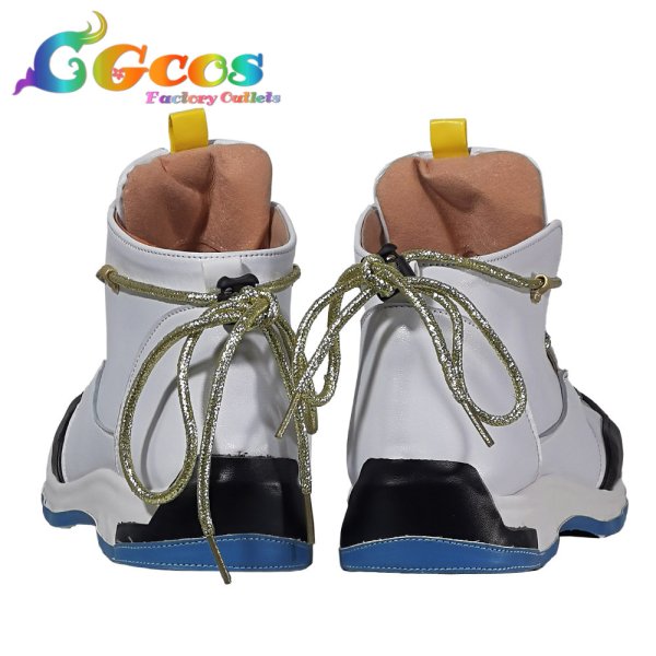 画像4: バーチャルYouTuber　コスプレ靴　VTuber　星街すいせい　スポーティー衣装　コスプレブーツ　コスプレ衣装 (4)