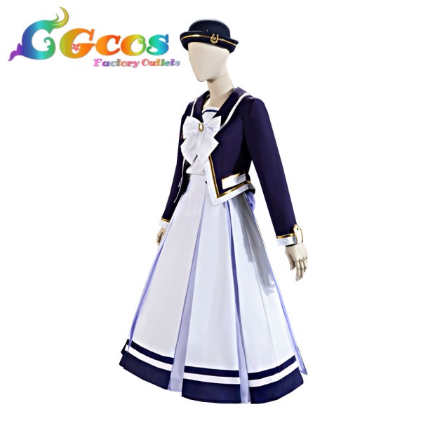 画像2: ウマ娘プリティーダービー　ウィナーズレディ　中山競馬場　コラボ衣装　夏服　冬服　コスプレ衣装 (2)