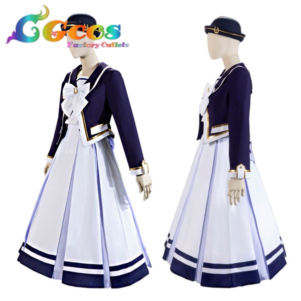 画像6: ウマ娘プリティーダービー　ウィナーズレディ　中山競馬場　コラボ衣装　夏服　冬服　コスプレ衣装 (6)