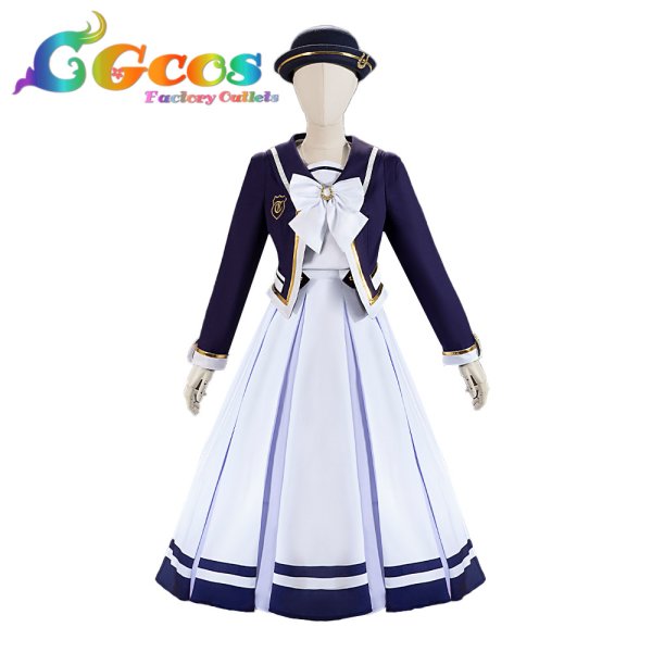 画像1: ウマ娘プリティーダービー　ウィナーズレディ　中山競馬場　コラボ衣装　夏服　冬服　コスプレ衣装 (1)