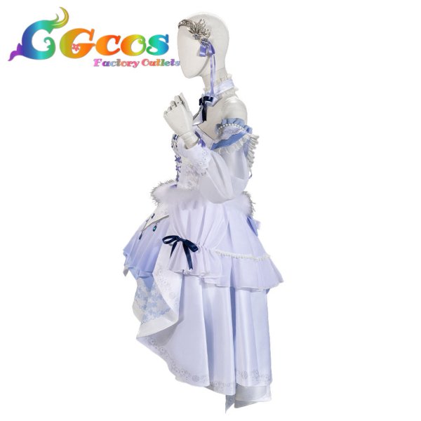 画像8: 一部在庫あり　BanG Dream! 　Roselia　きみの隣で花を編む　今井リサ　コスプレ衣装 (8)