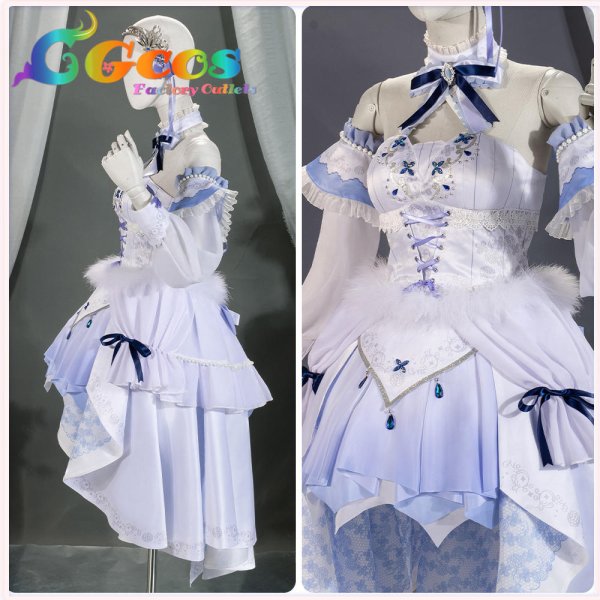 画像11: 一部在庫あり　BanG Dream! 　Roselia　きみの隣で花を編む　今井リサ　コスプレ衣装 (11)