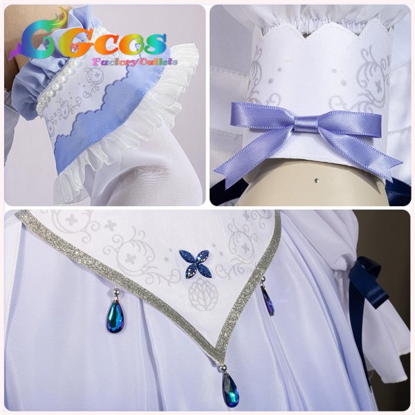 画像16: 一部在庫あり　BanG Dream! 　Roselia　きみの隣で花を編む　今井リサ　コスプレ衣装 (16)