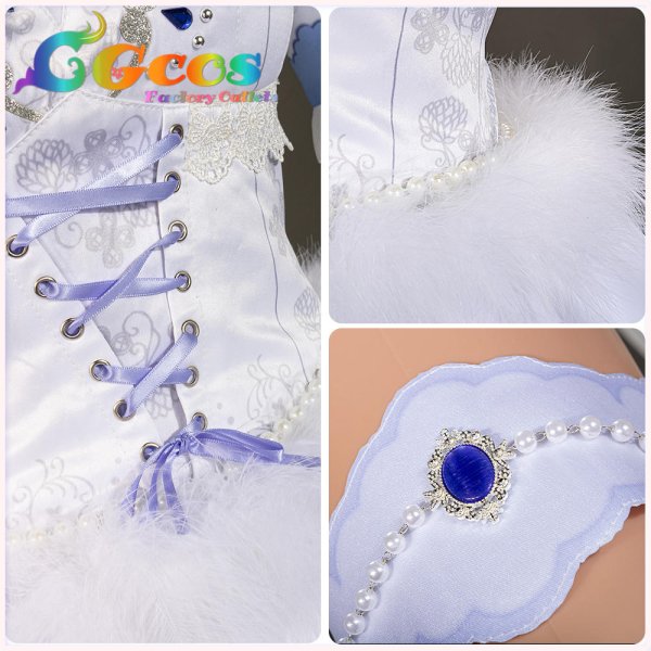 画像15: 一部在庫あり　BanG Dream! 　Roselia　きみの隣で花を編む　今井リサ　コスプレ衣装 (15)