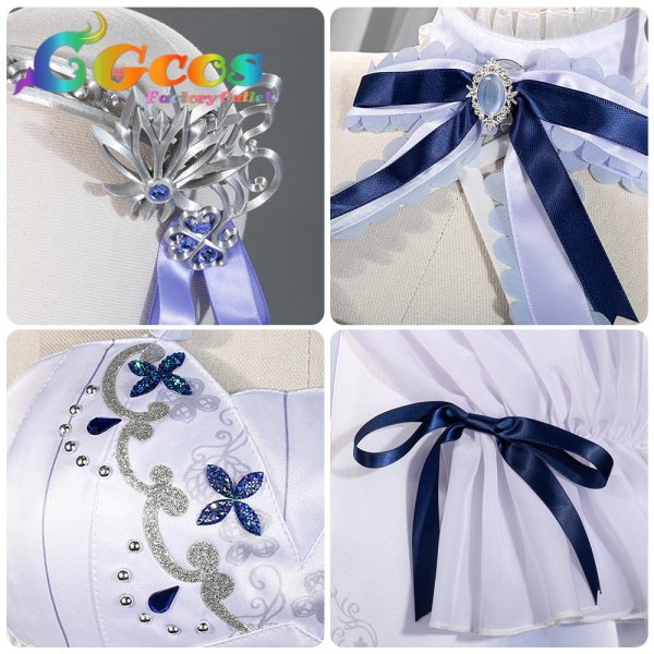 画像13: 一部在庫あり　BanG Dream! 　Roselia　きみの隣で花を編む　今井リサ　コスプレ衣装 (13)