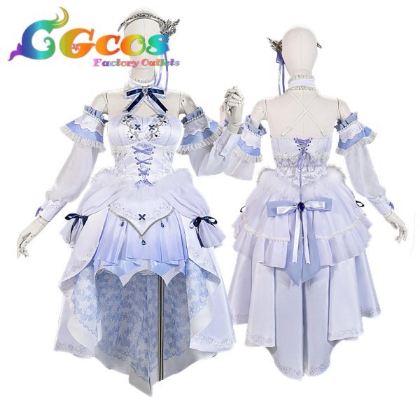 画像10: 一部在庫あり　BanG Dream! 　Roselia　きみの隣で花を編む　今井リサ　コスプレ衣装 (10)