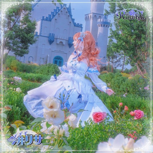 画像5: 一部在庫あり　BanG Dream! 　Roselia　きみの隣で花を編む　今井リサ　コスプレ衣装 (5)