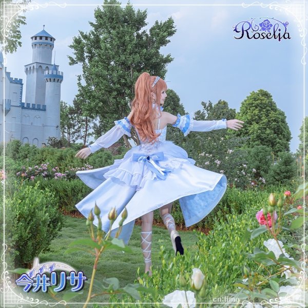 画像3: 一部在庫あり　BanG Dream! 　Roselia　きみの隣で花を編む　今井リサ　コスプレ衣装 (3)