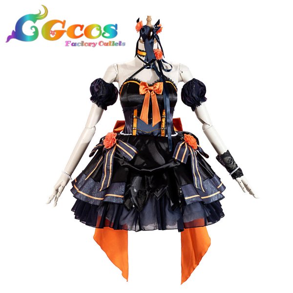 画像1: 虹ヶ咲学園スクールアイドル同好会　天使と悪魔からの招待状　宮下愛　コスプレ衣装 (1)